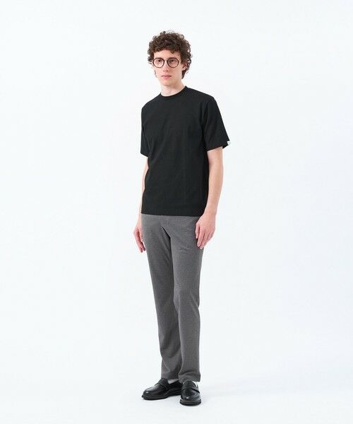 MACKINTOSH PHILOSOPHY(MENS) / マッキントッシュ フィロソフィー　メンズ カットソー | ミニチェックリンクス クルーネックTシャツ | 詳細3