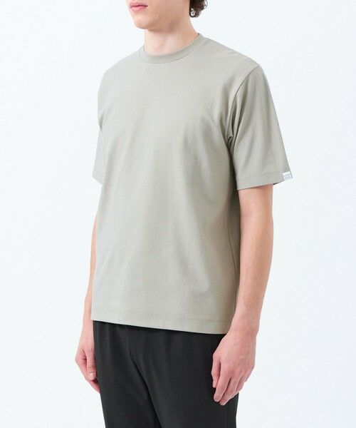 MACKINTOSH PHILOSOPHY(MENS) / マッキントッシュ フィロソフィー　メンズ カットソー | ミニチェックリンクス クルーネックTシャツ | 詳細5