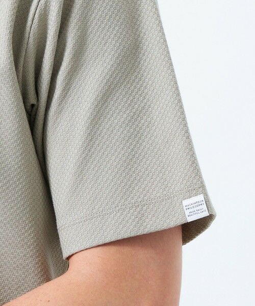 MACKINTOSH PHILOSOPHY(MENS) / マッキントッシュ フィロソフィー　メンズ カットソー | ミニチェックリンクス クルーネックTシャツ | 詳細7