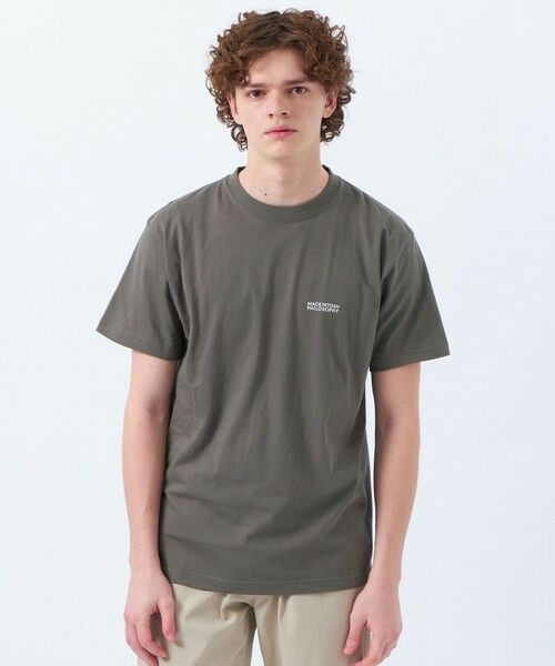 WEB&一部店舗】5.6oz クルーネックロゴTシャツ （カットソー