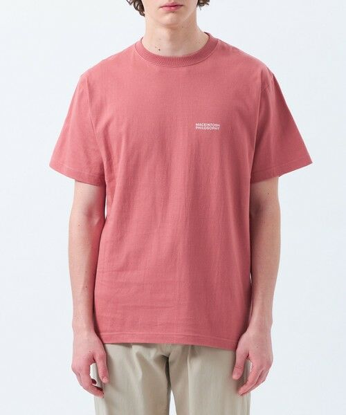 MACKINTOSH PHILOSOPHY(MENS) / マッキントッシュ フィロソフィー　メンズ カットソー | 【WEB&一部店舗】5.6oz クルーネックロゴTシャツ | 詳細5