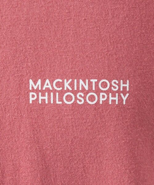 MACKINTOSH PHILOSOPHY(MENS) / マッキントッシュ フィロソフィー　メンズ カットソー | 【WEB&一部店舗】5.6oz クルーネックロゴTシャツ | 詳細9
