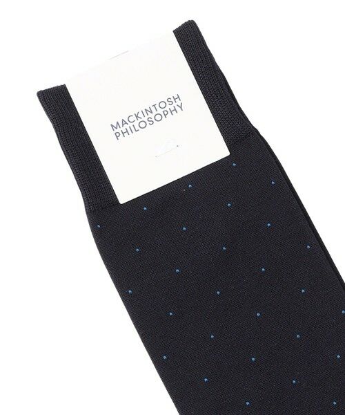 MACKINTOSH PHILOSOPHY(MENS) / マッキントッシュ フィロソフィー　メンズ その他インナー・ルームウェア | ピンドット ビジネスソックス | 詳細1