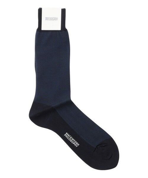 MACKINTOSH PHILOSOPHY(MENS)/マッキントッシュ フィロソフィー メンズ メランジ ビジネスソックス ネイビー3 X MACKINTOSH PHILOSOPHY(MENS)/マッキントッシュ フィロソフィー メンズ メランジ ビジネスソックス ネイビー3 X