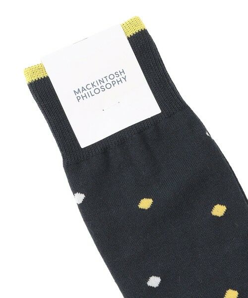 MACKINTOSH PHILOSOPHY(MENS) / マッキントッシュ フィロソフィー　メンズ その他インナー・ルームウェア | マルチドット カジュアルソックス | 詳細1