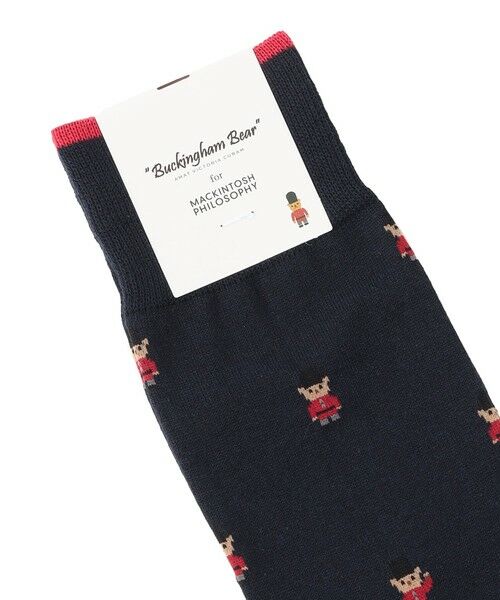 MACKINTOSH PHILOSOPHY(MENS) / マッキントッシュ フィロソフィー　メンズ その他インナー・ルームウェア | バッキンガムべア カジュアルソックス | 詳細1