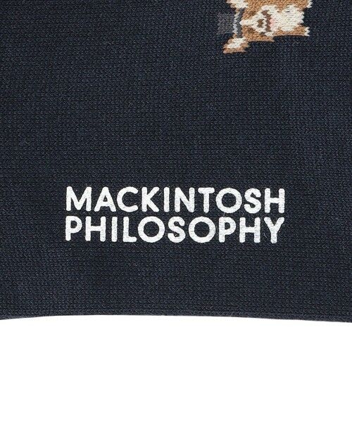MACKINTOSH PHILOSOPHY(MENS) / マッキントッシュ フィロソフィー　メンズ その他インナー・ルームウェア | コーギーモチーフ アンクレット カジュアルソックス | 詳細4