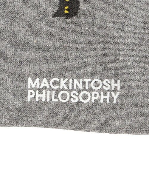 MACKINTOSH PHILOSOPHY(MENS) / マッキントッシュ フィロソフィー　メンズ その他インナー・ルームウェア | キャットモチーフ アンクレット カジュアルソックス | 詳細4