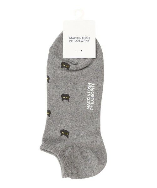 MACKINTOSH PHILOSOPHY(MENS) / マッキントッシュ フィロソフィー　メンズ その他インナー・ルームウェア | キャットモチーフ アンクレット カジュアルソックス | 詳細1
