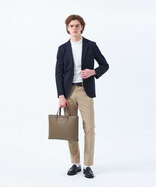 MACKINTOSH PHILOSOPHY(MENS) / マッキントッシュ フィロソフィー　メンズ メッセンジャーバッグ・ウエストポーチ | シンセティックシュリンクレザー 2WAYトートバッグ | 詳細4