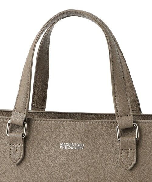 MACKINTOSH PHILOSOPHY(MENS) / マッキントッシュ フィロソフィー　メンズ メッセンジャーバッグ・ウエストポーチ | シンセティックシュリンクレザー 2WAYトートバッグ | 詳細9