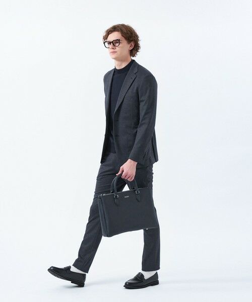 MACKINTOSH PHILOSOPHY(MENS) / マッキントッシュ フィロソフィー メンズ ノーカラージャケット | テーラードジャージー ジャケット チドリ/バーズアイ | 詳細2