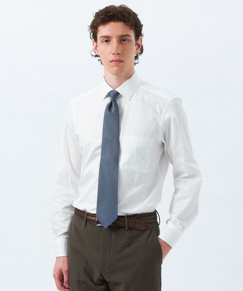 MACKINTOSH PHILOSOPHY(MENS)/マッキントッシュ フィロソフィー メンズ 【WEB&一部店舗限定】120双ロイヤルオックスフォード セミワイドドレスシャツ ホワイト1 40 MACKINTOSH PHILOSOPHY(MENS)/マッキントッシュ フィロソフィー メンズ 【WEB&一部店舗限定】120双ロイヤルオックスフォード セミワイドドレスシャツ ホワイト1 40