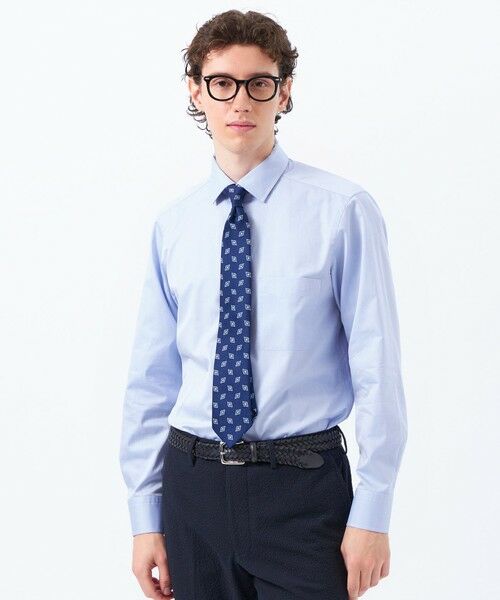 MACKINTOSH PHILOSOPHY(MENS)/マッキントッシュ フィロソフィー メンズ 【WEB&一部店舗限定】120双ロイヤルオックスフォード セミワイドドレスシャツ ブルー6 38 MACKINTOSH PHILOSOPHY(MENS)/マッキントッシュ フィロソフィー メンズ 【WEB&一部店舗限定】120双ロイヤルオックスフォード セミワイドドレスシャツ ブルー6 38