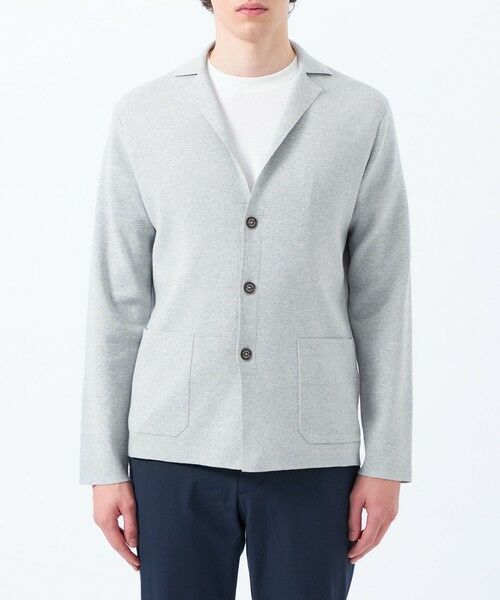 MACKINTOSH PHILOSOPHY(MENS) / マッキントッシュ フィロソフィー メンズ ニット・セーター | TEXBRID ミラノリブ ニットジャケット | 詳細3