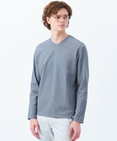 MACKINTOSH PHILOSOPHY(MENS) / マッキントッシュ フィロソフィー　メンズ カットソー | ストレッチミラノリブ VネックロンＴ