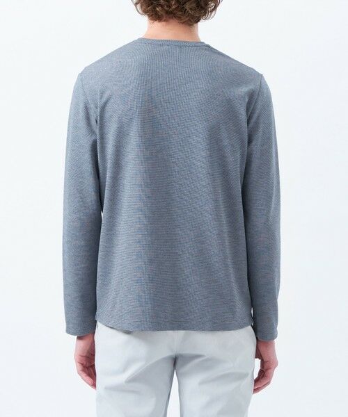 MACKINTOSH PHILOSOPHY(MENS) / マッキントッシュ フィロソフィー　メンズ カットソー | ストレッチミラノリブ VネックロンＴ | 詳細7