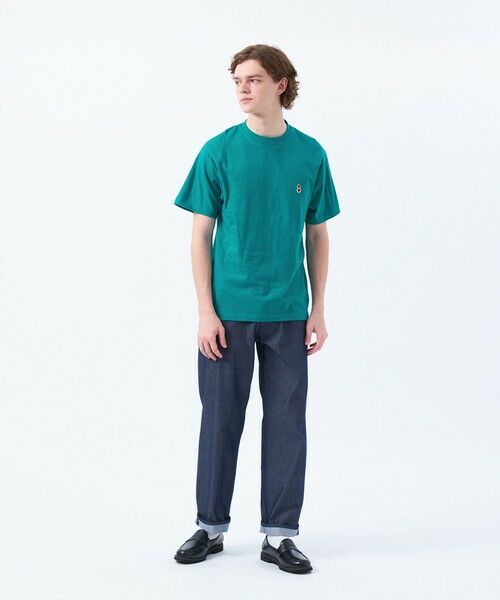 MACKINTOSH PHILOSOPHY(MENS) / マッキントッシュ フィロソフィー　メンズ カットソー | 【WEB&一部店舗限定】バッキンガムベア 5.6oz クルーネックワンポイントTシャツ | 詳細5