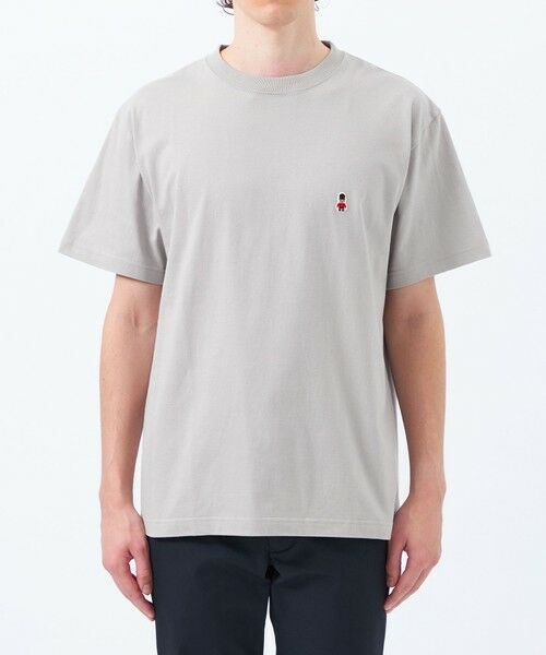 MACKINTOSH PHILOSOPHY(MENS) / マッキントッシュ フィロソフィー　メンズ カットソー | 【WEB&一部店舗限定】バッキンガムベア 5.6oz クルーネックワンポイントTシャツ | 詳細6
