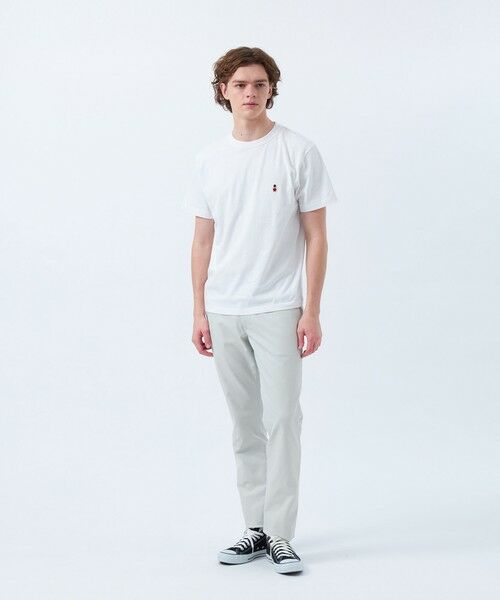 MACKINTOSH PHILOSOPHY(MENS) / マッキントッシュ フィロソフィー　メンズ カットソー | 【WEB&一部店舗限定】バッキンガムベア 5.6oz クルーネックワンポイントTシャツ | 詳細1