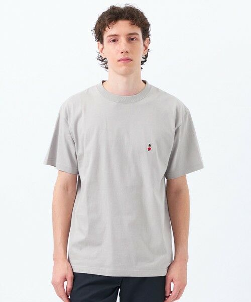 MACKINTOSH PHILOSOPHY(MENS)/マッキントッシュ フィロソフィー メンズ 【WEB&一部店舗限定】バッキンガムベア 5.6oz クルーネックワンポイントTシャツ グレー4 40 MACKINTOSH PHILOSOPHY(MENS)/マッキントッシュ フィロソフィー メンズ 【WEB&一部店舗限定】バッキンガムベア 5.6oz クルーネックワンポイントTシャツ グレー4 40
