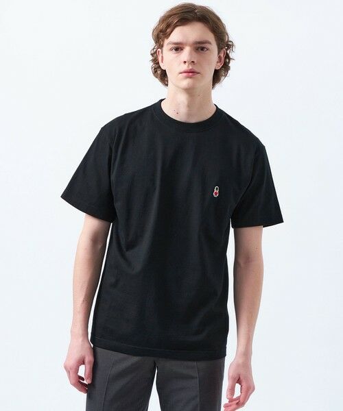 MACKINTOSH PHILOSOPHY(MENS)/マッキントッシュ フィロソフィー メンズ 【WEB&一部店舗限定】バッキンガムベア 5.6oz クルーネックワンポイントTシャツ ブラック1 38 MACKINTOSH PHILOSOPHY(MENS)/マッキントッシュ フィロソフィー メンズ 【WEB&一部店舗限定】バッキンガムベア 5.6oz クルーネックワンポイントTシャツ ブラック1 38