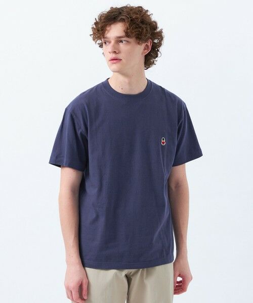MACKINTOSH PHILOSOPHY(MENS)/マッキントッシュ フィロソフィー メンズ 【WEB&一部店舗限定】バッキンガムベア 5.6oz クルーネックワンポイントTシャツ ネイビー1 38 MACKINTOSH PHILOSOPHY(MENS)/マッキントッシュ フィロソフィー メンズ 【WEB&一部店舗限定】バッキンガムベア 5.6oz クルーネックワンポイントTシャツ ネイビー1 38