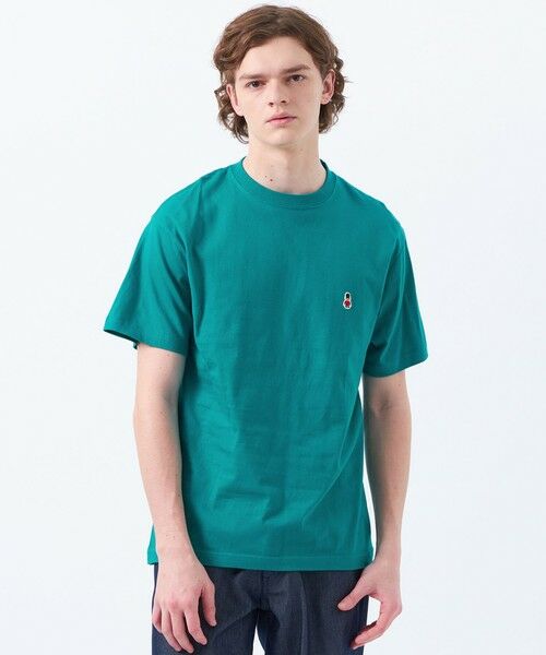 MACKINTOSH PHILOSOPHY(MENS)/マッキントッシュ フィロソフィー メンズ 【WEB&一部店舗限定】バッキンガムベア 5.6oz クルーネックワンポイントTシャツ グリーン4 42 MACKINTOSH PHILOSOPHY(MENS)/マッキントッシュ フィロソフィー メンズ 【WEB&一部店舗限定】バッキンガムベア 5.6oz クルーネックワンポイントTシャツ グリーン4 42