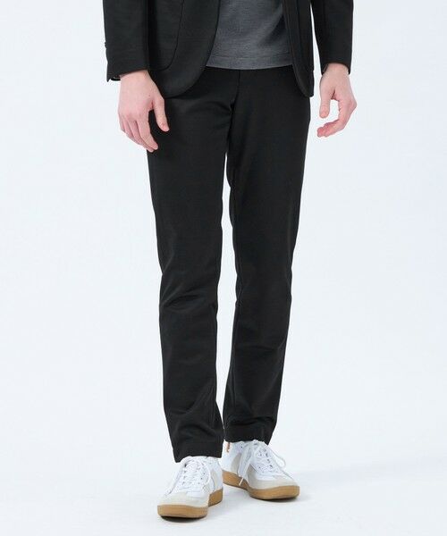 MACKINTOSH PHILOSOPHY(MENS)/マッキントッシュ フィロソフィー メンズ テーラードジャージー パンツ 24G梳毛ジャージー ブラック1 40 MACKINTOSH PHILOSOPHY(MENS)/マッキントッシュ フィロソフィー メンズ テーラードジャージー パンツ 24G梳毛ジャージー ブラック1 40