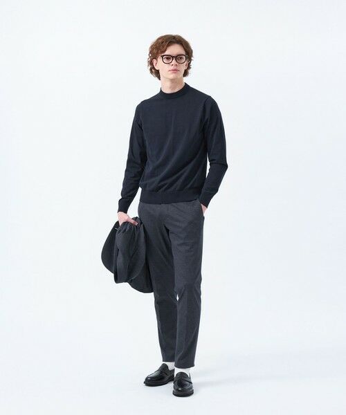 MACKINTOSH PHILOSOPHY(MENS) / マッキントッシュ フィロソフィー　メンズ その他パンツ | テーラードジャージー パンツ チドリ/バーズアイ | 詳細3