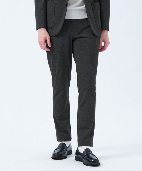 MACKINTOSH PHILOSOPHY(MENS)/マッキントッシュ フィロソフィー メンズ テーラードジャージー パンツ チドリ/バーズアイ チャコールグレー1 40 MACKINTOSH PHILOSOPHY(MENS)/マッキントッシュ フィロソフィー メンズ テーラードジャージー パンツ チドリ/バーズアイ チャコールグレー1 40