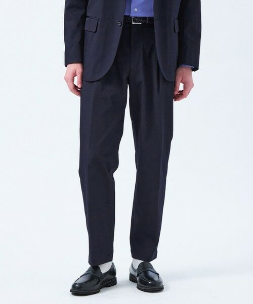 MACKINTOSH PHILOSOPHY(MENS)/マッキントッシュ フィロソフィー メンズ トロッター トラウザーズ #001(ナンバーワン)フラットギャバジン ネイビー3 38 MACKINTOSH PHILOSOPHY(MENS)/マッキントッシュ フィロソフィー メンズ トロッター トラウザーズ #001(ナンバーワン)フラットギャバジン ネイビー3 38