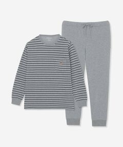 MACKINTOSH PHILOSOPHY(MENS) / マッキントッシュ フィロソフィー　メンズ その他小物 | パイルボーダー裏起毛＆無地パンツ パジャマ