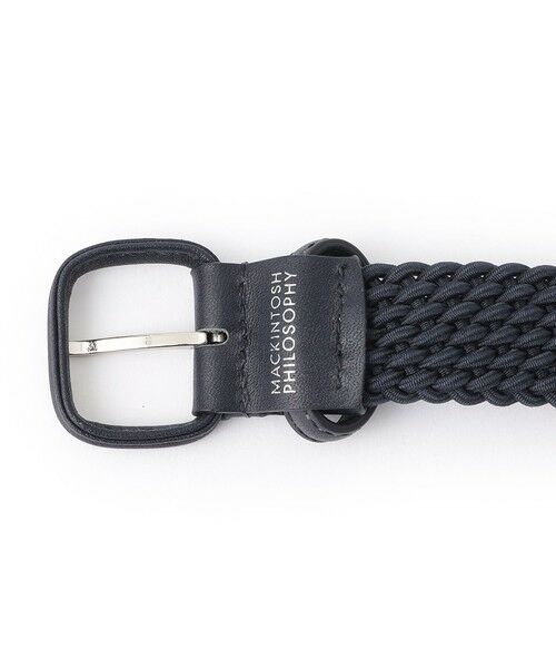 MACKINTOSH PHILOSOPHY(MENS) / マッキントッシュ フィロソフィー　メンズ ベルト・サスペンダー | エラスティックメッシュ カジュアルベルト | 詳細3