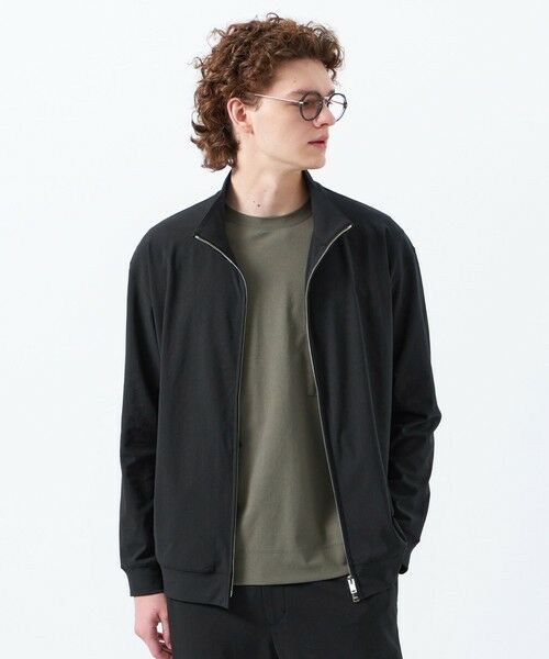 MACKINTOSH PHILOSOPHY(MENS)/マッキントッシュ フィロソフィー メンズ ドライフラットストレッチ スタンドカラーブルゾン ドライフラットストレッチクロス ブラック1 38 MACKINTOSH PHILOSOPHY(MENS)/マッキントッシュ フィロソフィー メンズ ドライフラットストレッチ スタンドカラーブルゾン ドライフラットストレッチクロス ブラック1 38