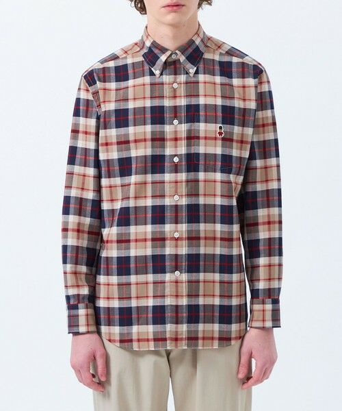 MACKINTOSH PHILOSOPHY(MENS) / マッキントッシュ フィロソフィー　メンズ シャツ・ブラウス | バッキンガムベア 長袖ボタンダウンシャツ チェック/ストライプ | 詳細4