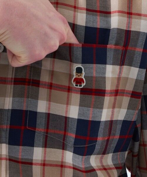 MACKINTOSH PHILOSOPHY(MENS) / マッキントッシュ フィロソフィー　メンズ シャツ・ブラウス | バッキンガムベア 長袖ボタンダウンシャツ チェック/ストライプ | 詳細7