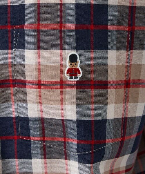 MACKINTOSH PHILOSOPHY(MENS) / マッキントッシュ フィロソフィー　メンズ シャツ・ブラウス | バッキンガムベア 長袖ボタンダウンシャツ チェック/ストライプ | 詳細10