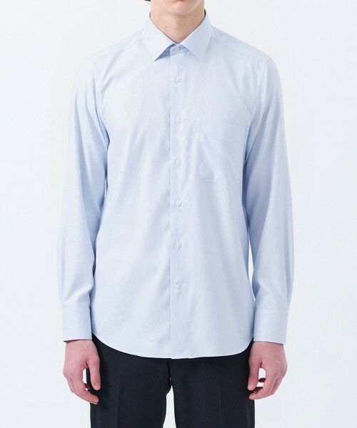 MACKINTOSH PHILOSOPHY(MENS) / マッキントッシュ フィロソフィー　メンズ シャツ・ブラウス | トロッター セミワイドシャツ オックス/ストライプ/チェック | 詳細5