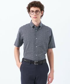 MACKINTOSH PHILOSOPHY(MENS) / マッキントッシュ フィロソフィー　メンズ シャツ・ブラウス | 半袖ボタンダウンシャツ ミラクルウェーブ
