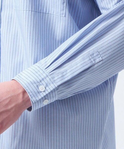 MACKINTOSH PHILOSOPHY(MENS) / マッキントッシュ フィロソフィー メンズ シャツ・ブラウス | オーバーサイズ 長袖ボタンダウンシャツ 無地/ストライプ | 詳細8