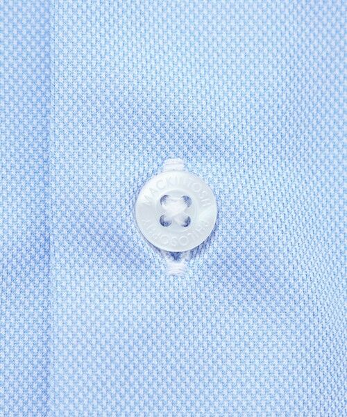 MACKINTOSH PHILOSOPHY(MENS) / マッキントッシュ フィロソフィー　メンズ シャツ・ブラウス | トロッター トリコットジャージー半袖ボタンダウンシャツ  無地/ストライプ | 詳細10