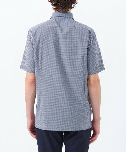 MACKINTOSH PHILOSOPHY(MENS) / マッキントッシュ フィロソフィー　メンズ シャツ・ブラウス | トロッター サッカーチェック スクエアボタンダウン | 詳細5