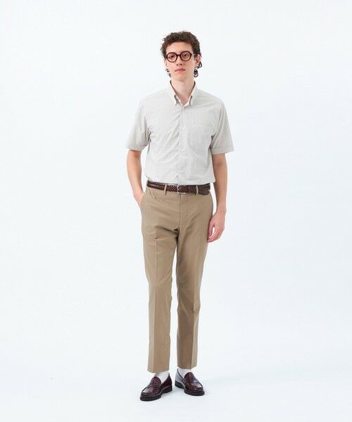 MACKINTOSH PHILOSOPHY(MENS) / マッキントッシュ フィロソフィー　メンズ シャツ・ブラウス | トロッター サッカーチェック スクエアボタンダウン | 詳細1