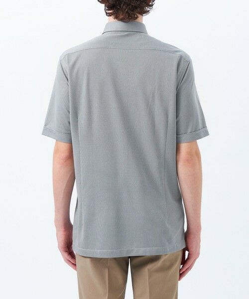 MACKINTOSH PHILOSOPHY(MENS) / マッキントッシュ フィロソフィー　メンズ シャツ・ブラウス | 【WEB&一部店舗限定】トロッター オックス/ストライプ スクエアボタンダウン半袖シャツ | 詳細9