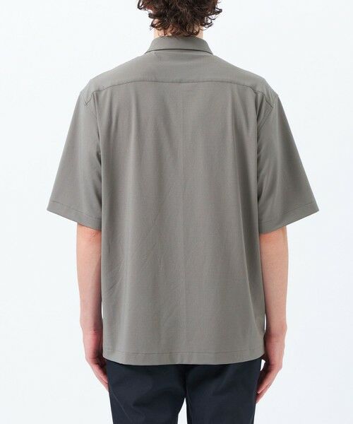 MACKINTOSH PHILOSOPHY(MENS) / マッキントッシュ フィロソフィー　メンズ シャツ・ブラウス | ドライフラットストレッチ ハイパーストレッチメッシュ オーバーサイズシャツ | 詳細5