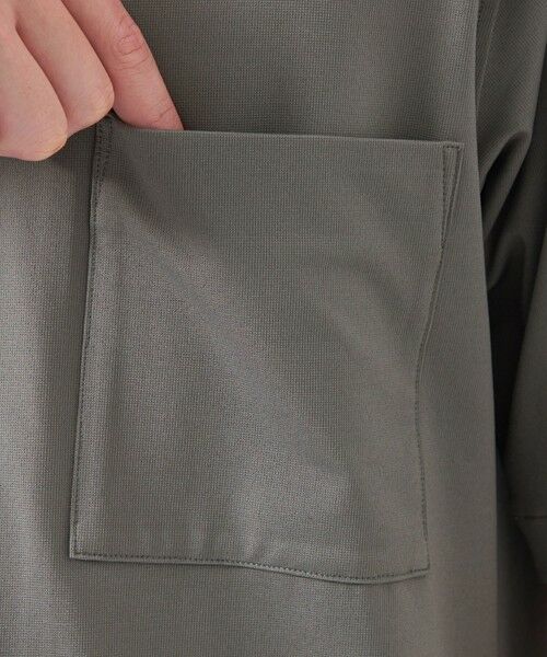 MACKINTOSH PHILOSOPHY(MENS) / マッキントッシュ フィロソフィー　メンズ シャツ・ブラウス | ドライフラットストレッチ ハイパーストレッチメッシュ オーバーサイズシャツ | 詳細6