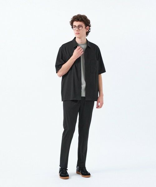 MACKINTOSH PHILOSOPHY(MENS) / マッキントッシュ フィロソフィー　メンズ シャツ・ブラウス | ドライフラットストレッチ ハイパーストレッチメッシュ オーバーサイズシャツ | 詳細2