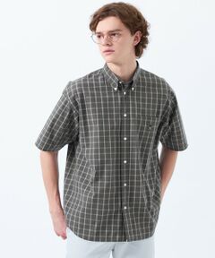 MACKINTOSH PHILOSOPHY(MENS) / マッキントッシュ フィロソフィー　メンズ シャツ・ブラウス | バッキンガムベア オーバーサイズボタンダウンシャツ モノトーンチェック