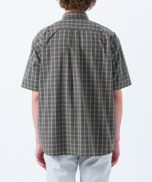 MACKINTOSH PHILOSOPHY(MENS) / マッキントッシュ フィロソフィー　メンズ シャツ・ブラウス | バッキンガムベア オーバーサイズボタンダウンシャツ モノトーンチェック | 詳細5